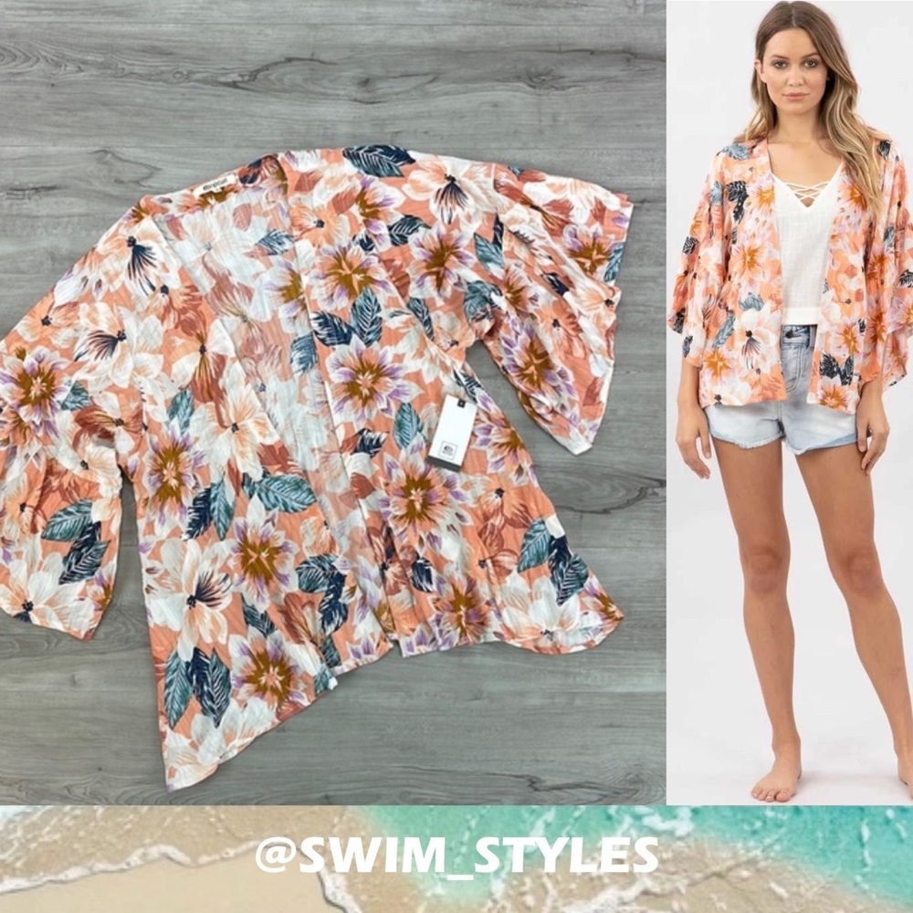 ☀️RIP CURL☀️ SUPER BLOOM KIMONO